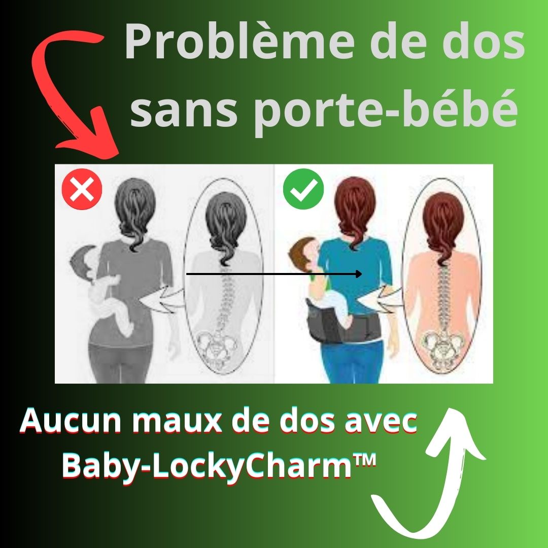 Porte-bébé Ergonomique et Évolutif | Baby-LockyCharm™